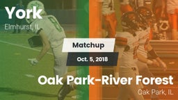 Matchup: York vs. Oak Park-River Forest  2018