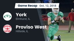 Recap: York  vs. Proviso West  2018