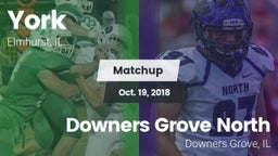Matchup: York vs. Downers Grove North 2018