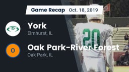 Recap: York  vs. Oak Park-River Forest  2019