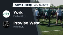 Recap: York  vs. Proviso West  2019
