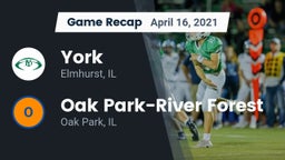 Recap: York  vs. Oak Park-River Forest  2021