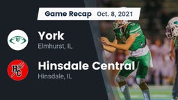 Recap: York  vs. Hinsdale Central  2021