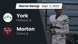 Recap: York  vs. Morton  2022