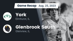 Recap: York  vs. Glenbrook South  2023