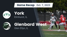 Recap: York  vs. Glenbard West  2023
