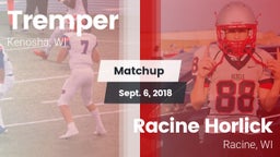 Matchup: Tremper vs. Racine Horlick 2018