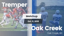 Matchup: Tremper vs. Oak Creek  2018