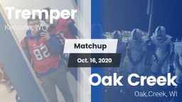 Matchup: Tremper vs. Oak Creek  2020
