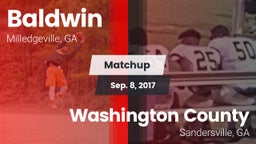 Matchup: Baldwin vs. Washington County  2017