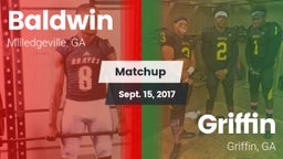 Matchup: Baldwin vs. Griffin  2017