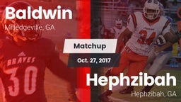 Matchup: Baldwin vs. Hephzibah  2017