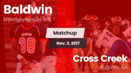 Matchup: Baldwin vs. Cross Creek  2017