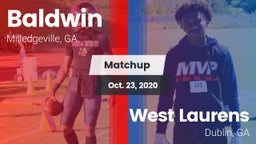 Matchup: Baldwin vs. West Laurens  2020