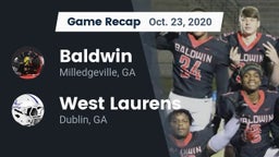 Recap: Baldwin  vs. West Laurens  2020