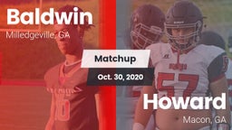 Matchup: Baldwin vs. Howard  2020