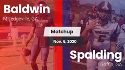 Matchup: Baldwin vs. Spalding  2020