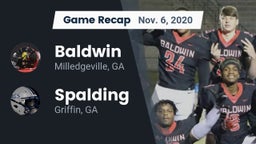 Recap: Baldwin  vs. Spalding  2020