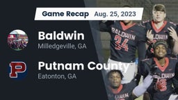 Recap: Baldwin  vs. Putnam County  2023