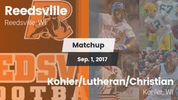 Matchup: Reedsville vs. Kohler/Lutheran/Christian  2017