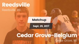 Matchup: Reedsville vs. Cedar Grove-Belgium  2017