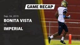 Recap: Bonita Vista  vs. Imperial  2015