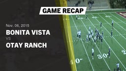 Recap: Bonita Vista  vs. Otay Ranch  2015