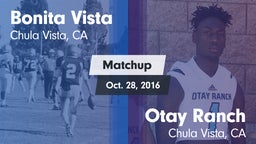 Matchup: Bonita Vista vs. Otay Ranch  2016