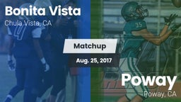 Matchup: Bonita Vista vs. Poway  2017
