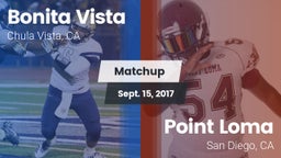 Matchup: Bonita Vista vs. Point Loma  2017