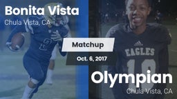 Matchup: Bonita Vista vs. Olympian  2017