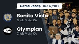 Recap: Bonita Vista  vs. Olympian  2017