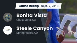 Recap: Bonita Vista  vs. Steele Canyon  2018