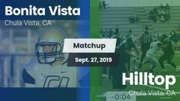 Matchup: Bonita Vista vs. Hilltop  2019