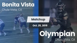 Matchup: Bonita Vista vs. Olympian  2019