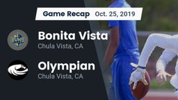 Recap: Bonita Vista  vs. Olympian  2019