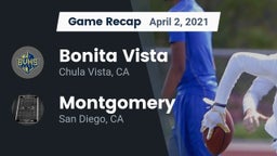 Recap: Bonita Vista  vs. Montgomery  2021