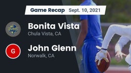 Recap: Bonita Vista  vs. John Glenn  2021
