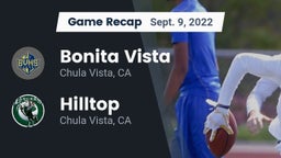 Recap: Bonita Vista  vs. Hilltop  2022