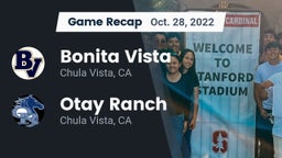 Recap: Bonita Vista  vs. Otay Ranch  2022