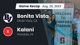 Recap: Bonita Vista  vs. Kalani  2023