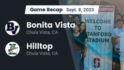 Recap: Bonita Vista  vs. Hilltop  2023