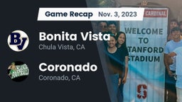 Recap: Bonita Vista  vs. Coronado  2023