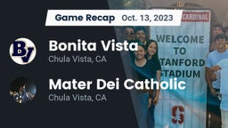 Recap: Bonita Vista  vs. Mater Dei Catholic  2023