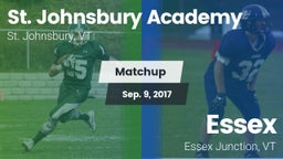 Matchup: St. Johnsbury Academ vs. Essex  2017