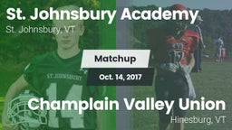 Matchup: St. Johnsbury Academ vs. Champlain Valley Union  2017