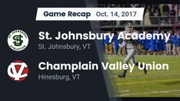 Recap: St. Johnsbury Academy  vs. Champlain Valley Union  2017