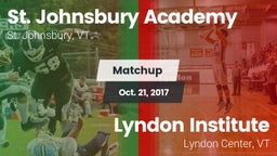 Matchup: St. Johnsbury Academ vs. Lyndon Institute 2017