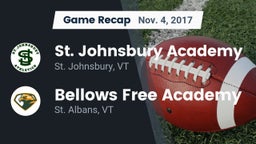 Recap: St. Johnsbury Academy  vs. Bellows Free Academy  2017