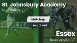 Matchup: St Johnsbury Academy vs. Essex  2018